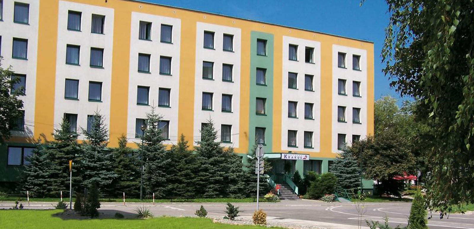 KRAKUS hotel Krakow ubytování restaurace dovolená aquapark v Krakově